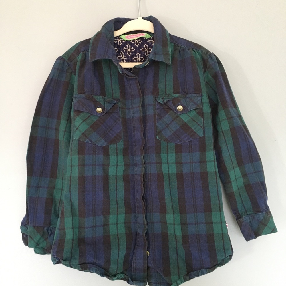 Girls button up shirt